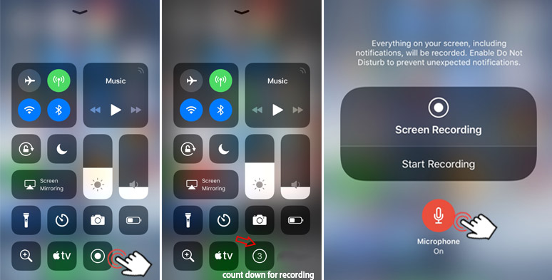 Record both the screen and audio of WhatsApp video/voice calls on iPhone